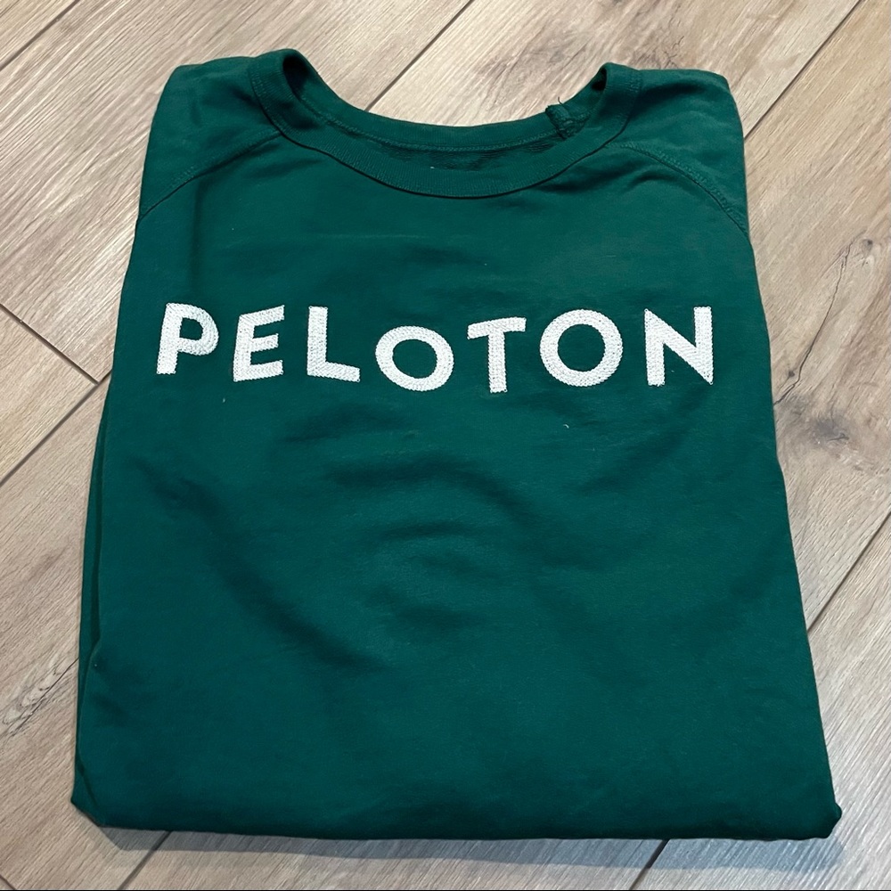 MOVING SALE! Mens Large, Green Peloton Sweater